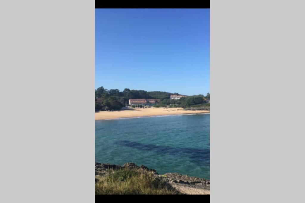 Duplex A Pie De Playa Con Piscina Y Tenis Tobes y Rahedo Exteriör bild